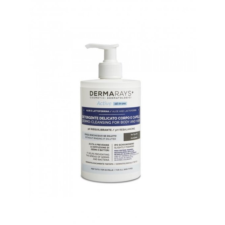 Active all-in-one&nbsp;Detergente Corpo Capelli DermaRays 500ml