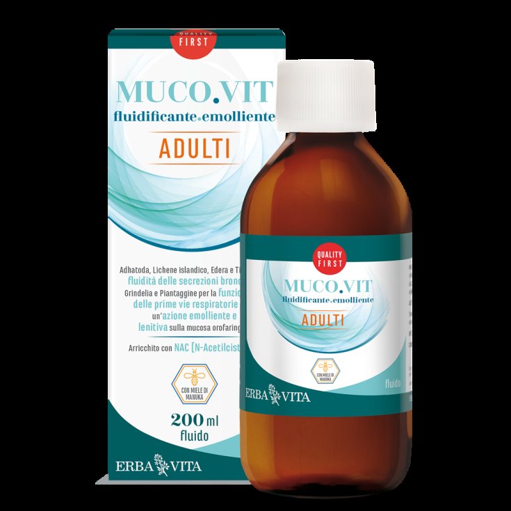 Muco.Vit&nbsp;Adulti Erba Vita 200ml
