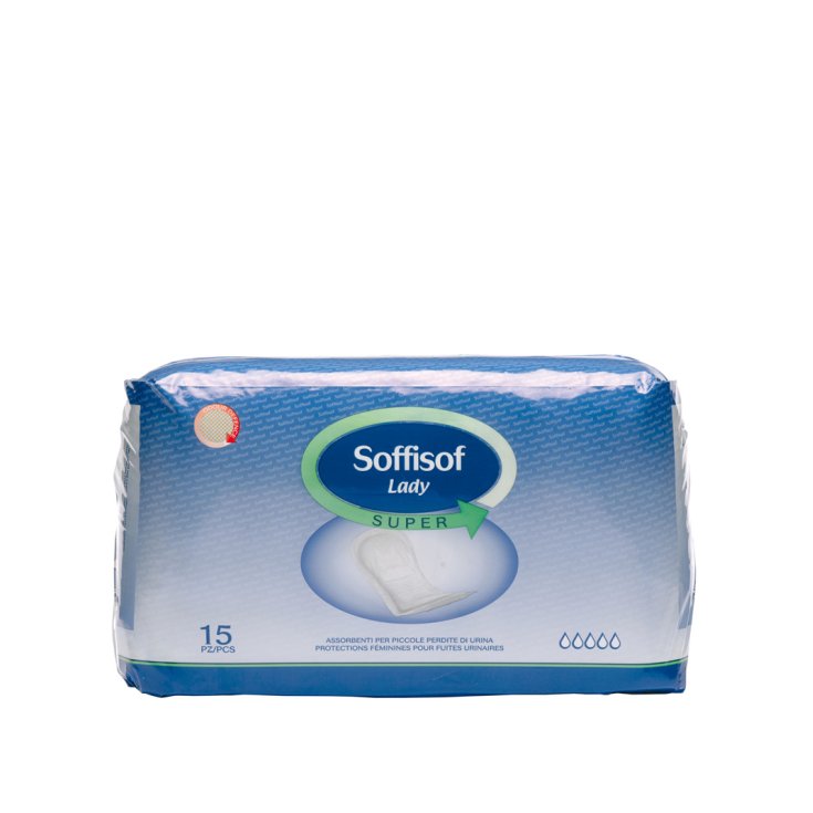 Assorbenti per Incontinenza Lady Super Classic&nbsp;Soffisof 15 Pezzi