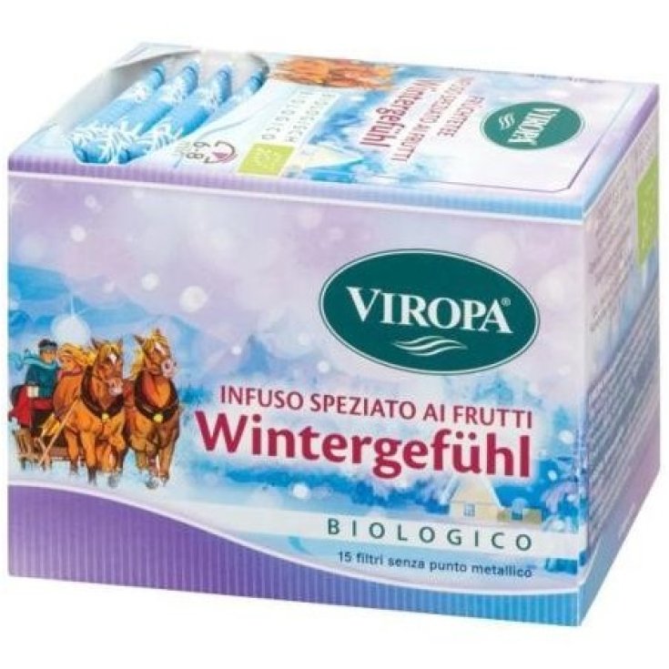 Infuso Speziato ai Frutti Wintergef&uuml;hl Biologico Viropa 15 Filtri