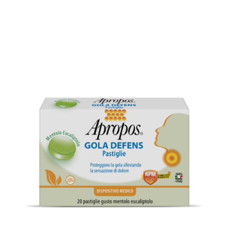 Apropos&reg; Gola Defens Mentolo Eucaliptolo 20 Pastiglie