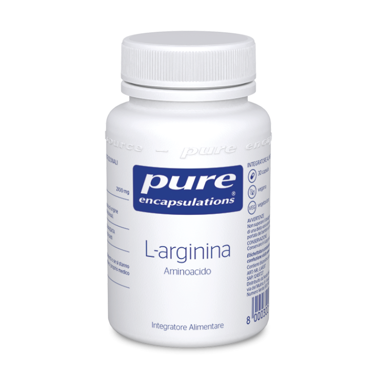 L-arginina Pure Encapsulations 30 Capsule L-arginina Pure Encapsulations 30 Capsule