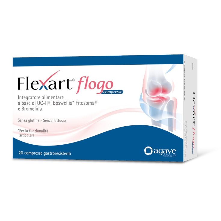 Flexart&reg; Flogo Agave Group 20 Compresse Gastroresistenti