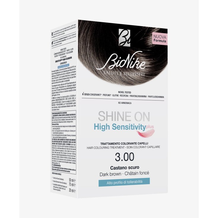 Shine&nbsp;On&nbsp;High Sensitivity Plus BioNike 3.00 Castano Scuro