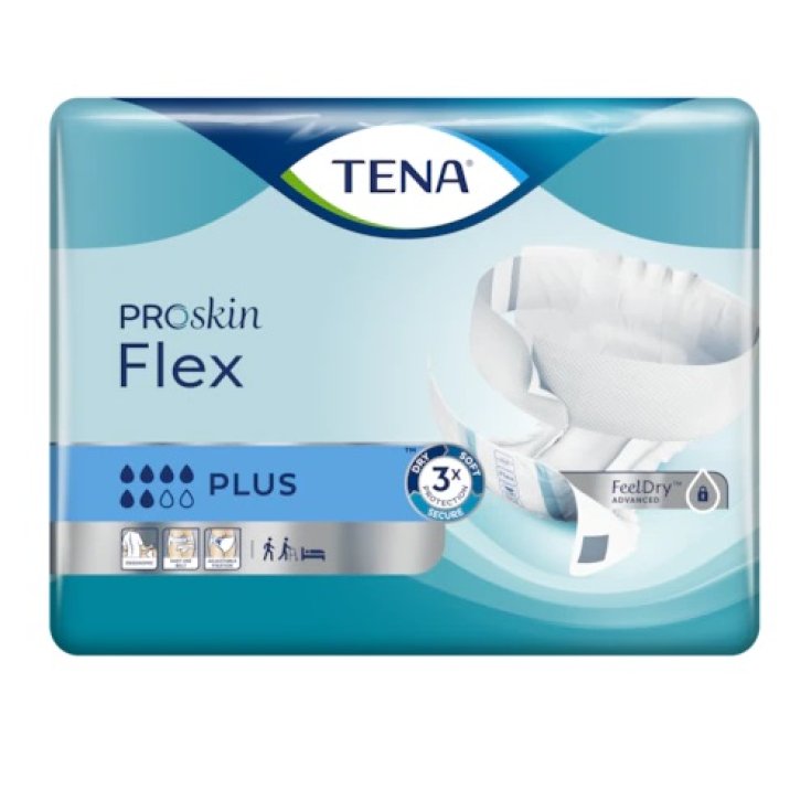 Pannoloni Mutandina a Cintura Flex Plus Tena Taglia M 30 Pezzi