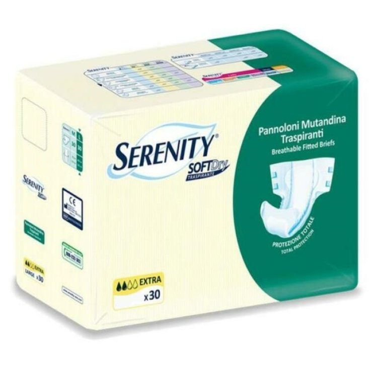 Pannolone Mutandina Extra Soft Dryt Serenity Taglia S 30 Pezzi