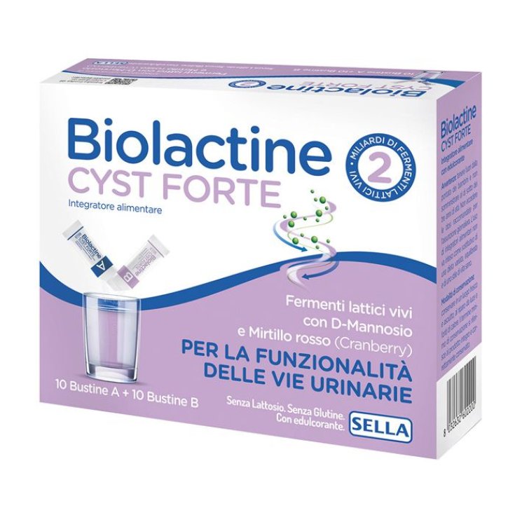 Biolactine Cyst Forte Sella 10 Bustine A + 10 Bustine B