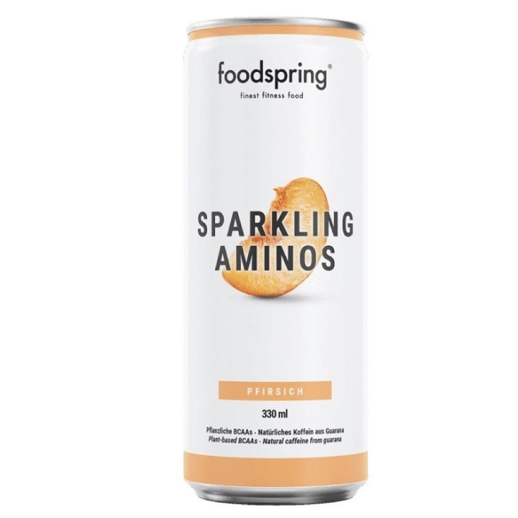 Sparkling Aminos Pesca Foodspring 330ml