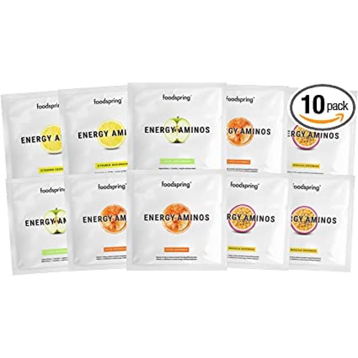 Energy Aminos Monodose Foodspring 10x20g Energy Aminos Monodose Foodspring 10x20g