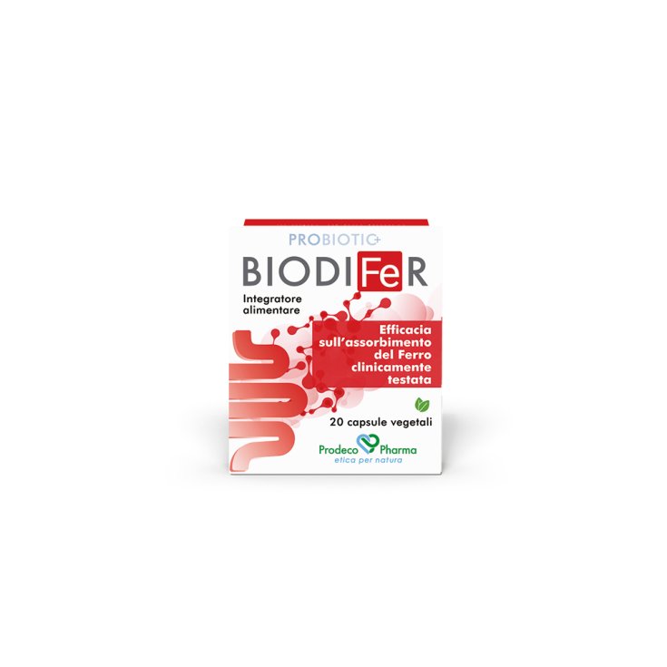 BIODI&nbsp;FeR&nbsp;Probiotic+ 20 Capsule Vegetali