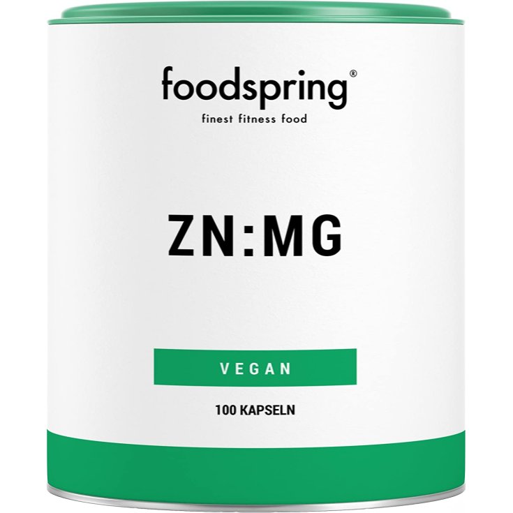 ZN:MG Vef&igrave;gan Foodspring 100 Capsule