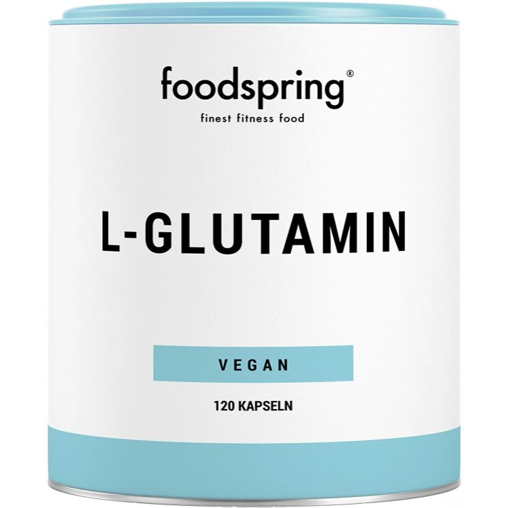 L-Glutamin Vegan Foodspring 120 Capsule L-Glutamin Vegan Foodspring 120 Capsule