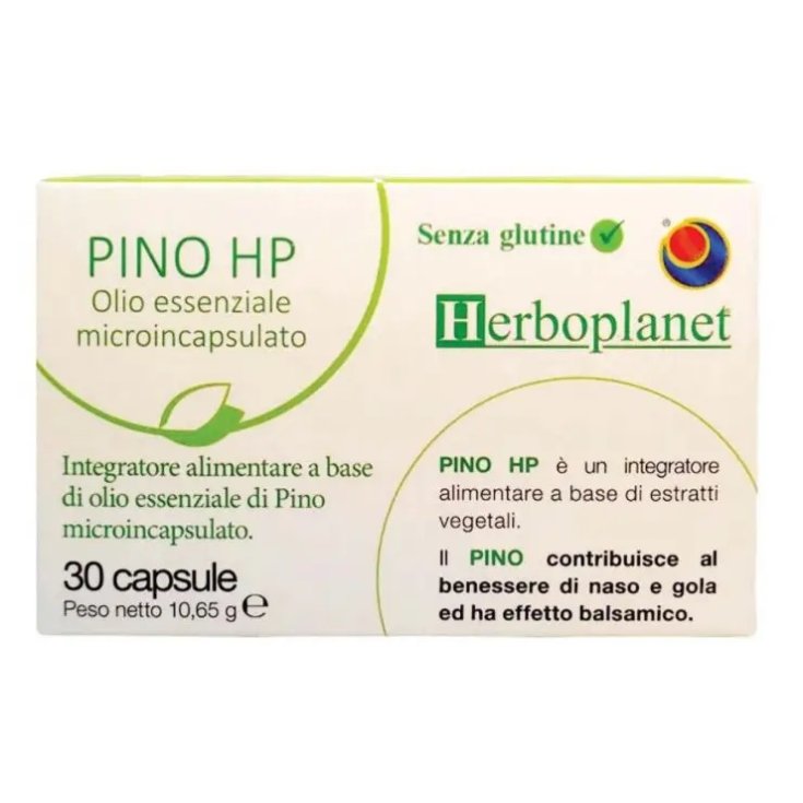 Pino&nbsp;HP&nbsp;Olio Essenziale Microincapsulato Herboplanet 30 Capsule
