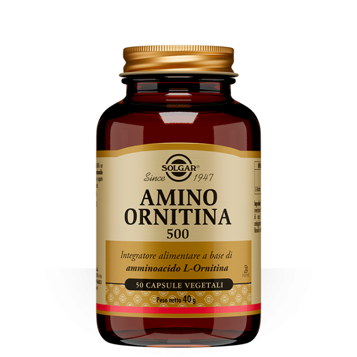 Amino Ornitina 500 Solgar&nbsp;50 Capsule Vegetali