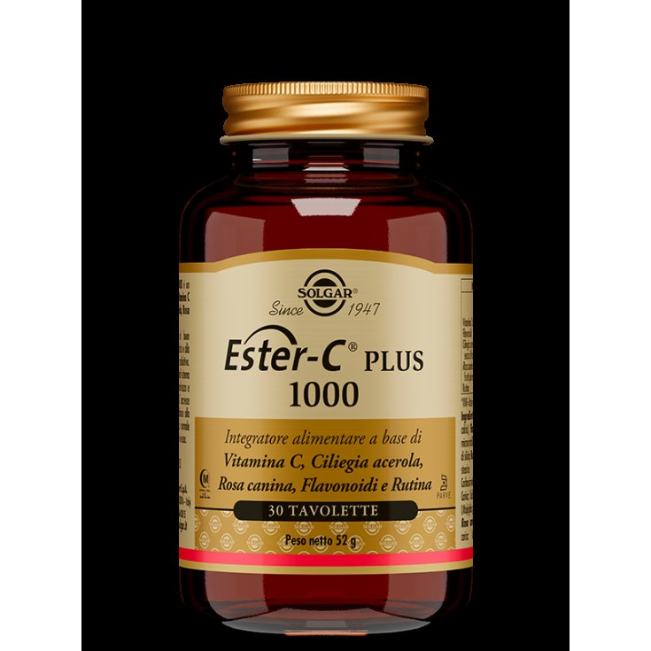 Ester-C Plus 1000 Solgar 30 Tavolette