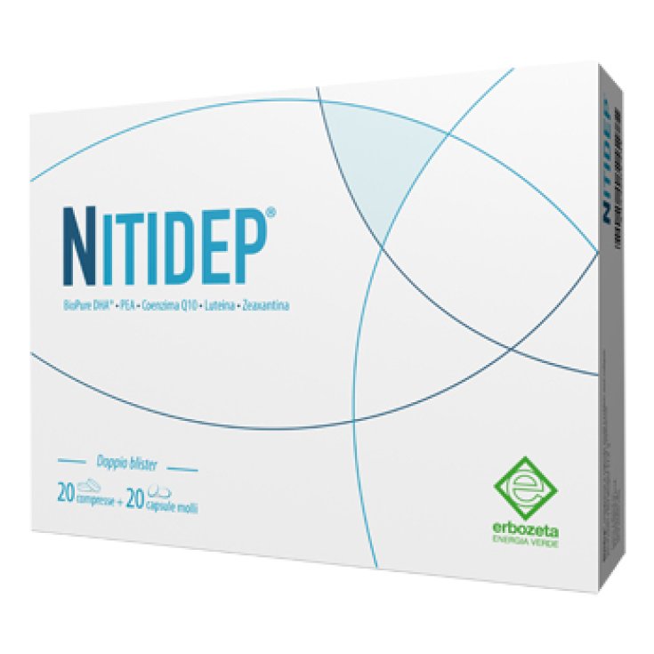 Nitidep&reg; Erbozeta 20 Compresse + 20 Capsule Molli