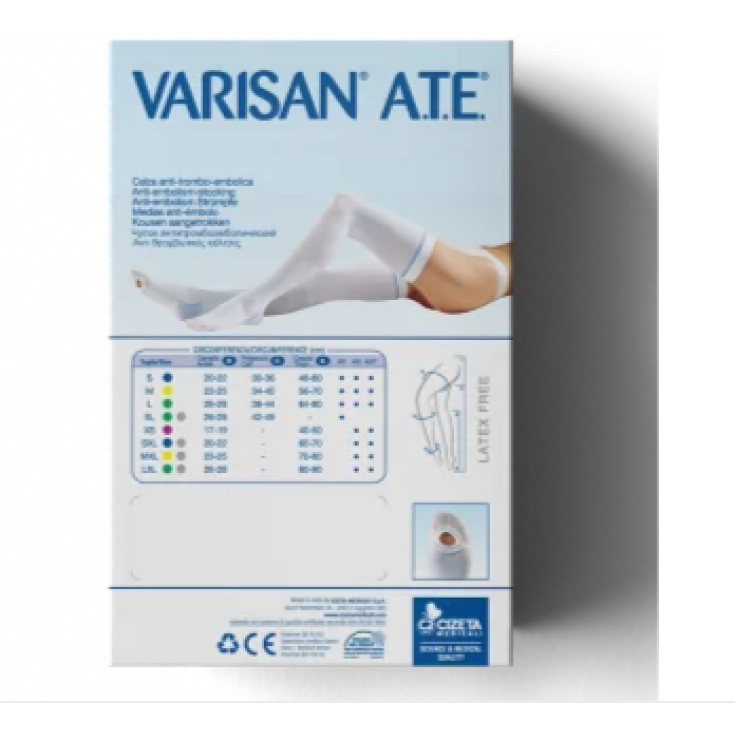 Autoreggente 18mmHg P.Ap. Bianco Varisan A.T.E. Tg 2