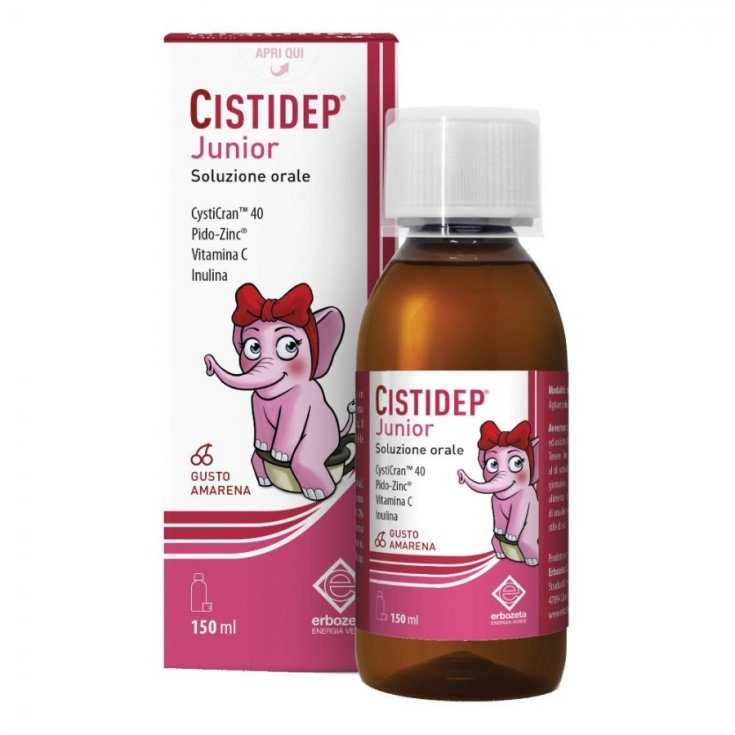 Cistidep&reg; Junior Soluzione Orale erbozeta 150ml
