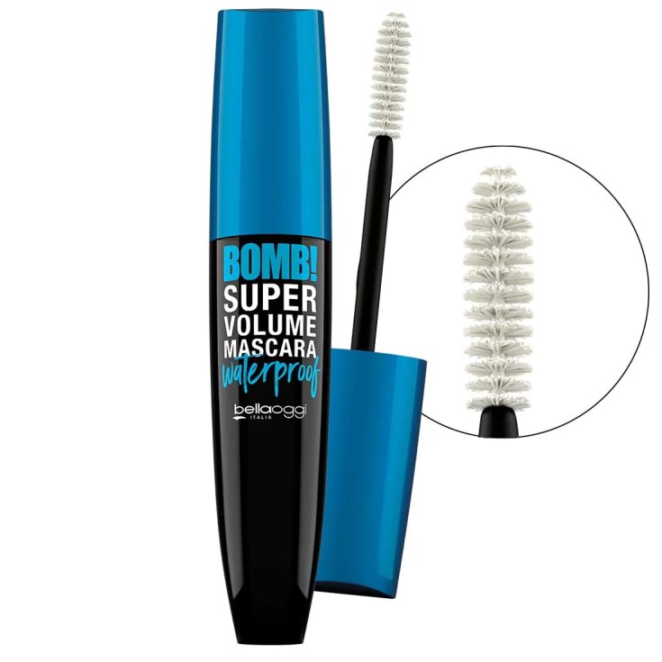 Mascara Bomb Super Volume Waterproof Nero Bellaoggi