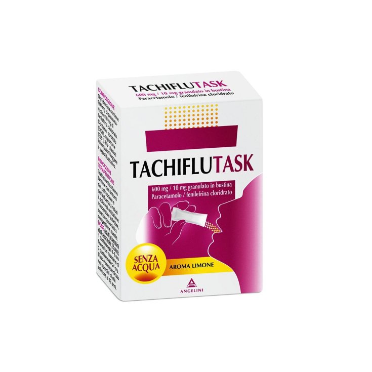 Tachiflutask 600mg+10mg Angelini 10 Bustine Tachiflutask 600mg+10mg Angelini 10 Bustine