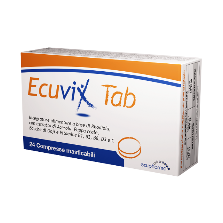 EcuviX Tab Ecupharma 24 Compresse Masticabili