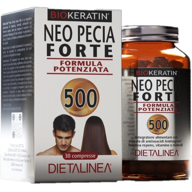 BioKeratin Neo Pecia Forte 500 Dietalinea 30 Compresse