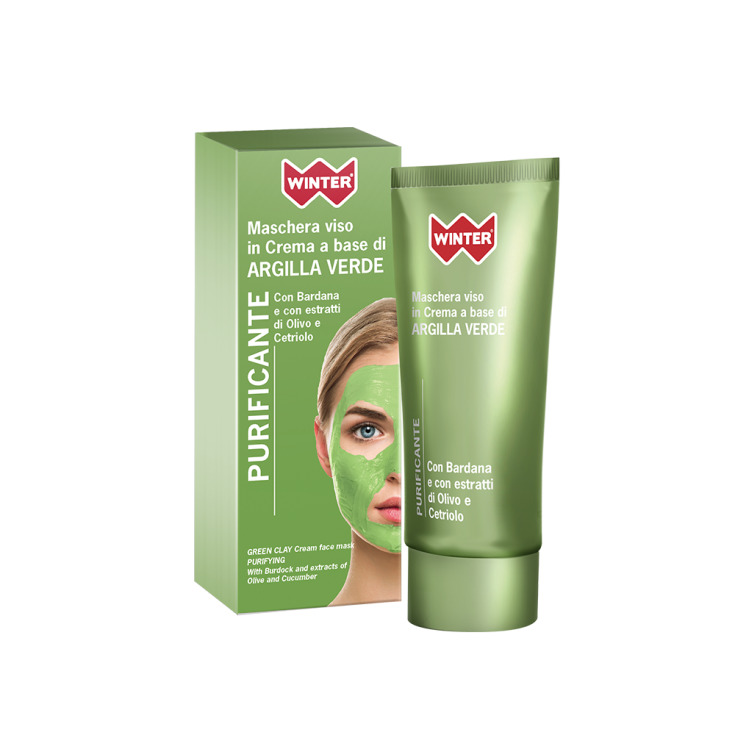 Maschera Viso Argilla Verde Purificante Winter 50ml
