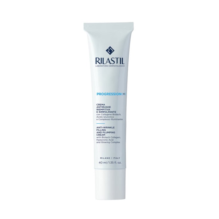 Progression+ Crema Antirughe Riempitiva E Rimpolpante Rilastil 40ml