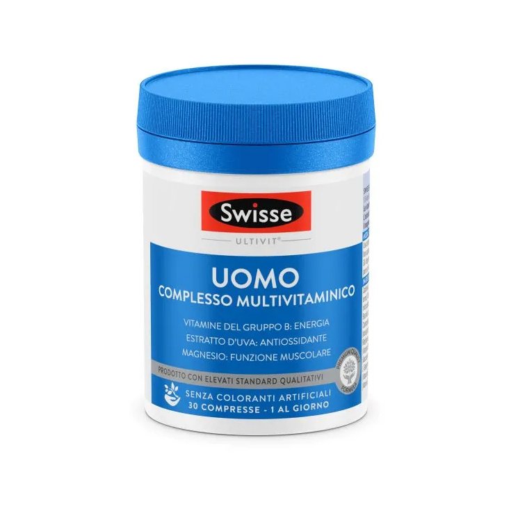Complesso Multivitaminico Uomo Swisse 30 Compresse
