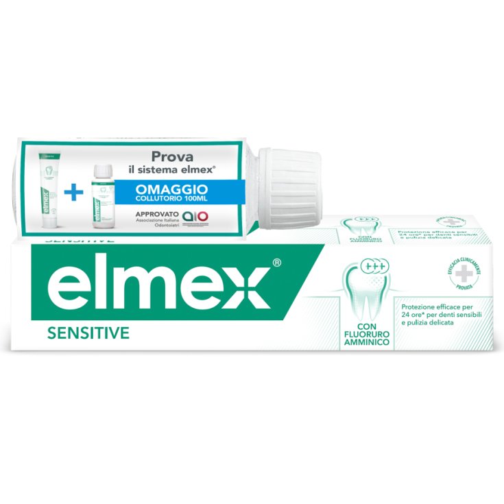 Elmex&reg; Sensitive Dentifricio e Collutorio 75ml+100ml