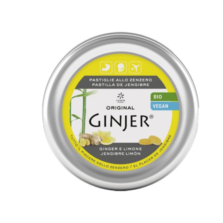 Pastiglia bio originale GINJER&reg; - limone