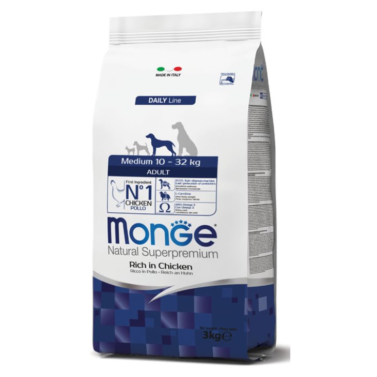 MMedium 10-32kg Adult Chicken Monge 3kg