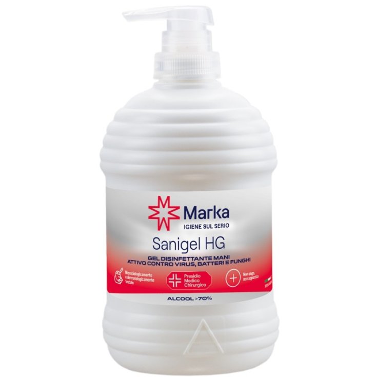SANIGEL HG Gel Disinfettante Mani MARKA 500ml