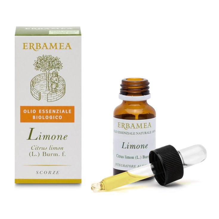 Olio Essenziale Biologico Limone Erbamea 10ml