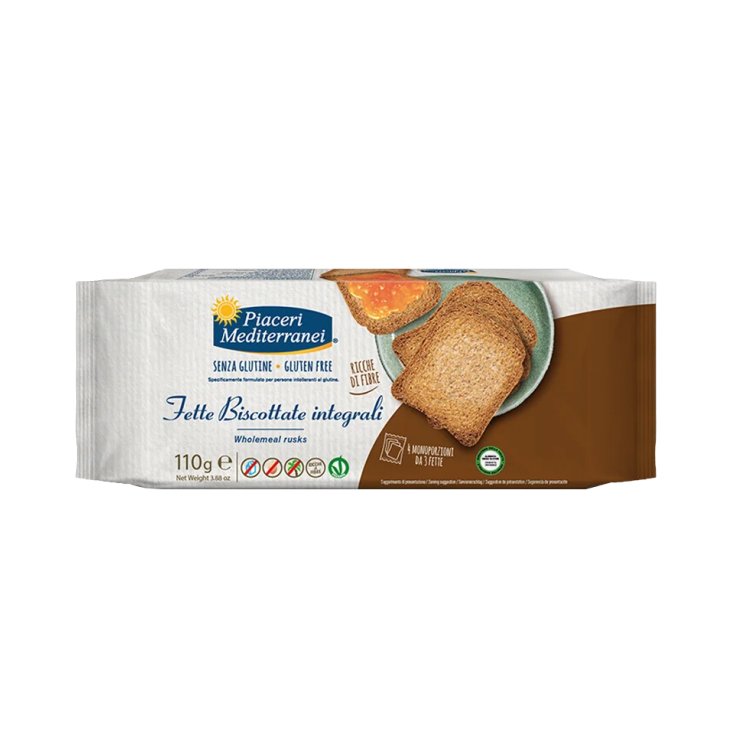 FETTE BISCOTTATE INTEGRALI Piaceri Mediterranei&reg; 110g