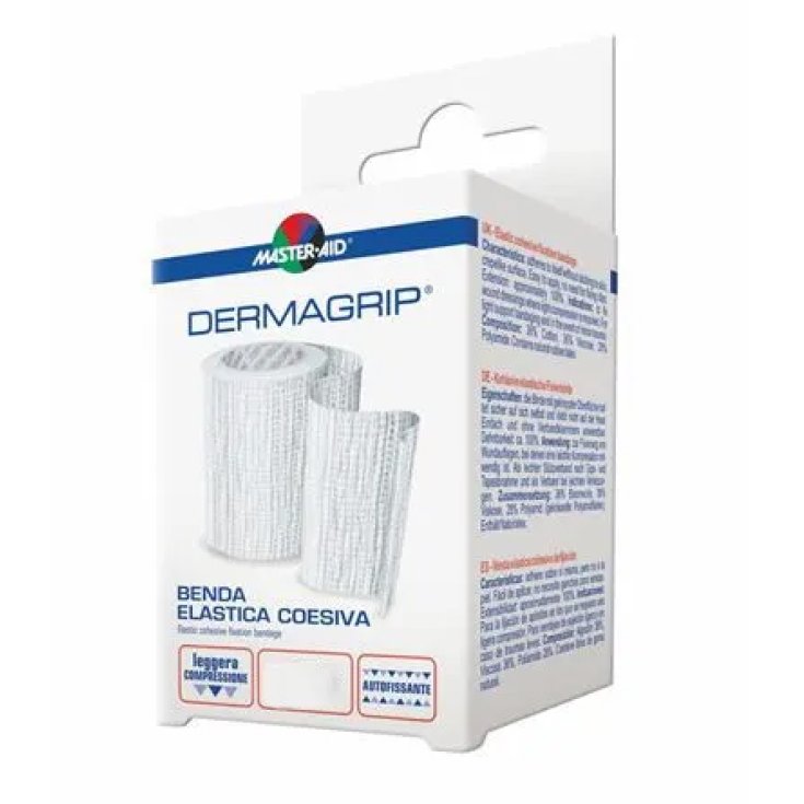 Master-Aid&reg; Dermagrip&reg; Benda Elastica Coesiva 4mx12cm