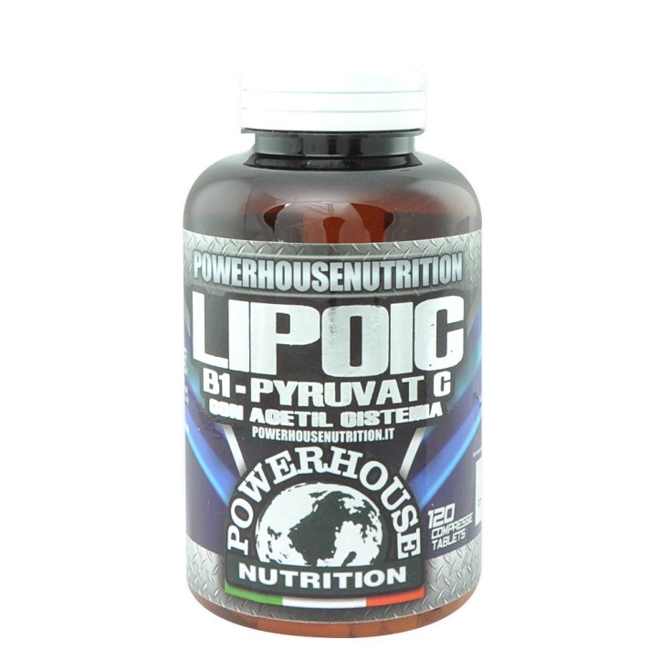 Lipoic B1-Pyruvat C PowerHouse Nutrition 120 Compresse Lipoic B1-Pyruvat C PowerHouse Nutrition 120 Compresse