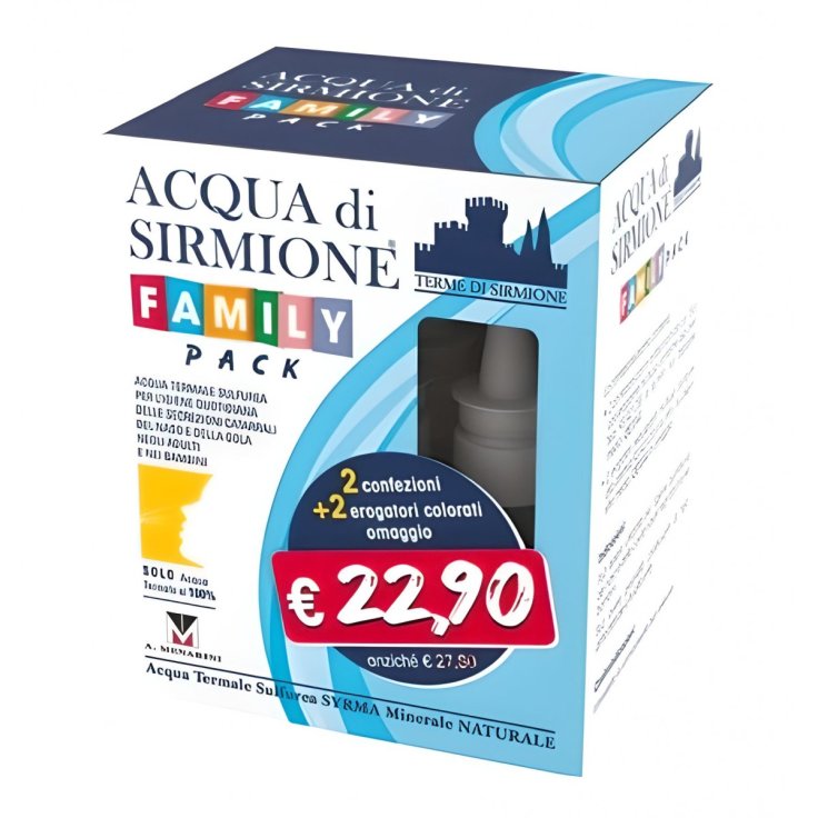 Acqua di Sirmione Family Pack 12 Flaconcini