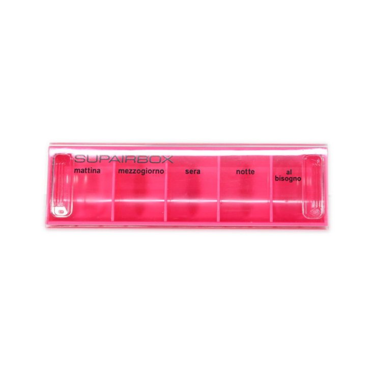 SUPAIRBOX PORTAPILLOLE GIORNALIERO ROSA