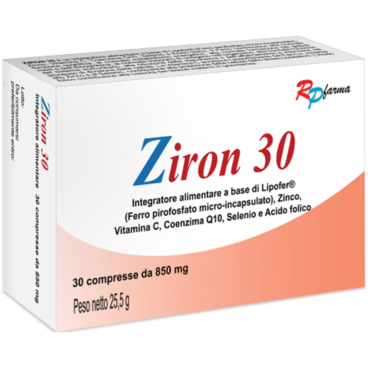 Ziron 30 RP Farma 30 Compresse