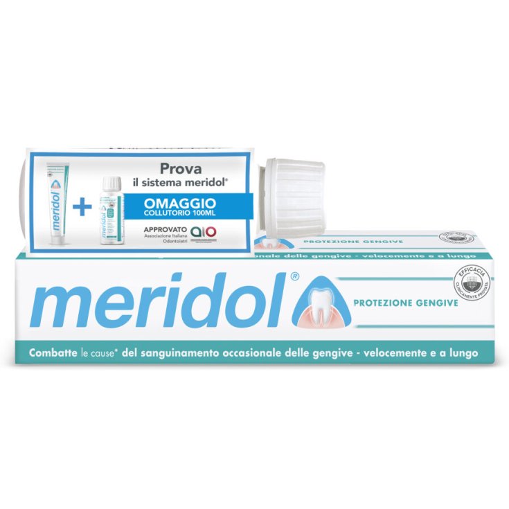 Meridol&reg; Protezione Gengive Dentifricio + Collutorio 75ml+100ml