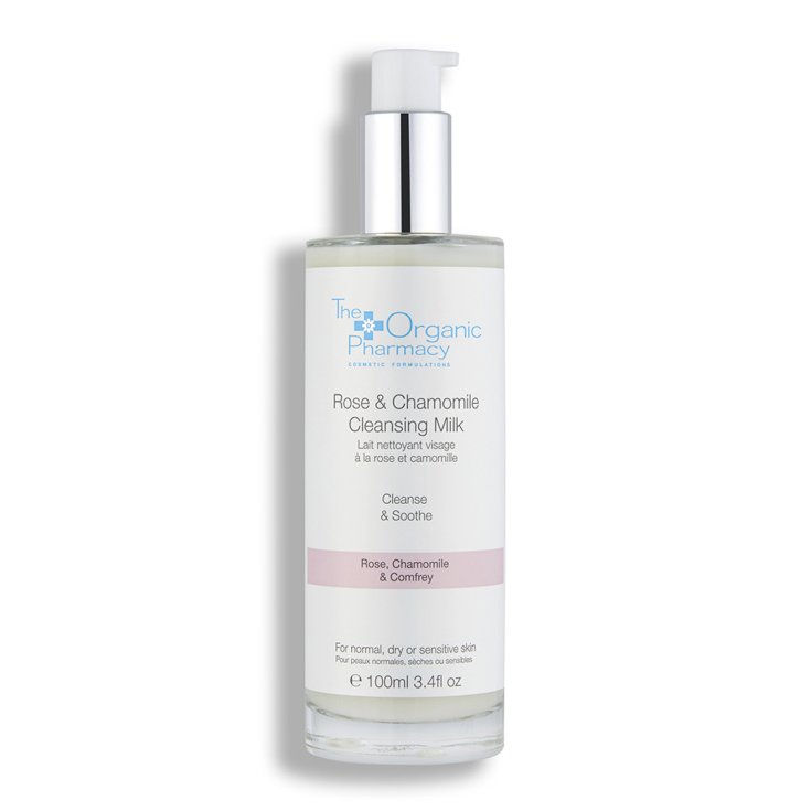 Rose & Chamomile Cleansing Milk The Organic Pharmacy 100ml