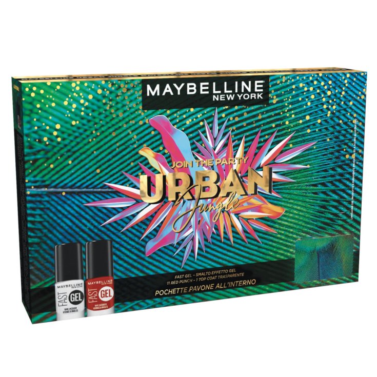 Cofanetto Natale Urban Jungle R/T&nbsp;Maybelline NY