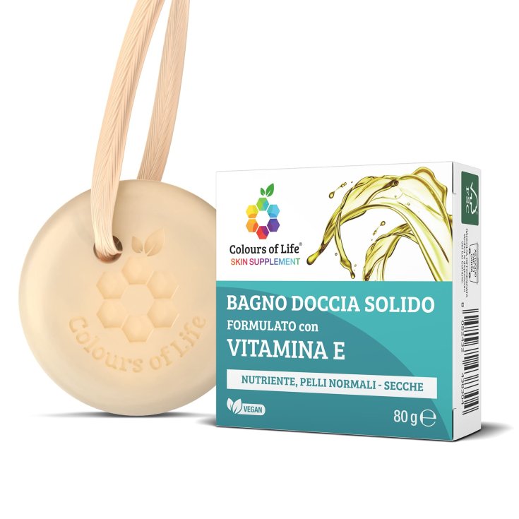 Bagno Doccia Solido Vitamina E Colours Of Live Skin Supplement 80g