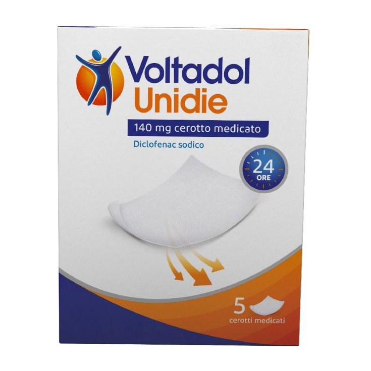 Voltadol Unidie 5 Cerotti Medicati 140mg Voltadol Unidie 5 Cerotti Medicati 140mg