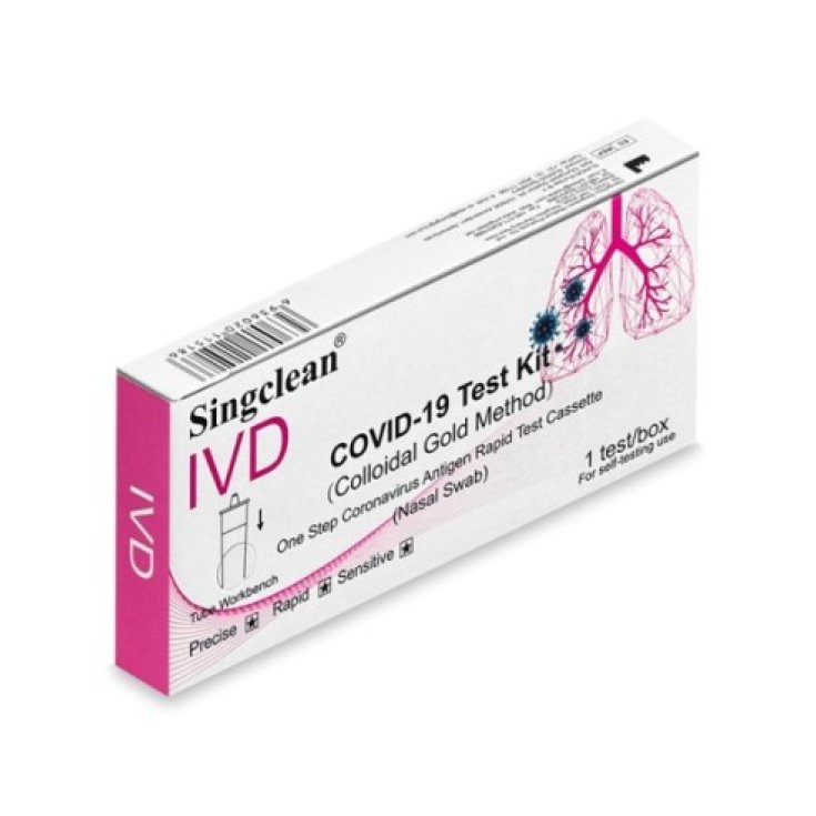 COVID-19 Test Kit (Colloidal Gold Method) Singclean IVD