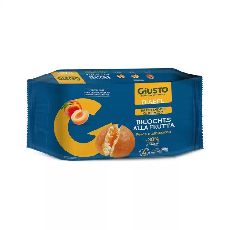 Brioches alla Frutta Diabel Giusto 180g