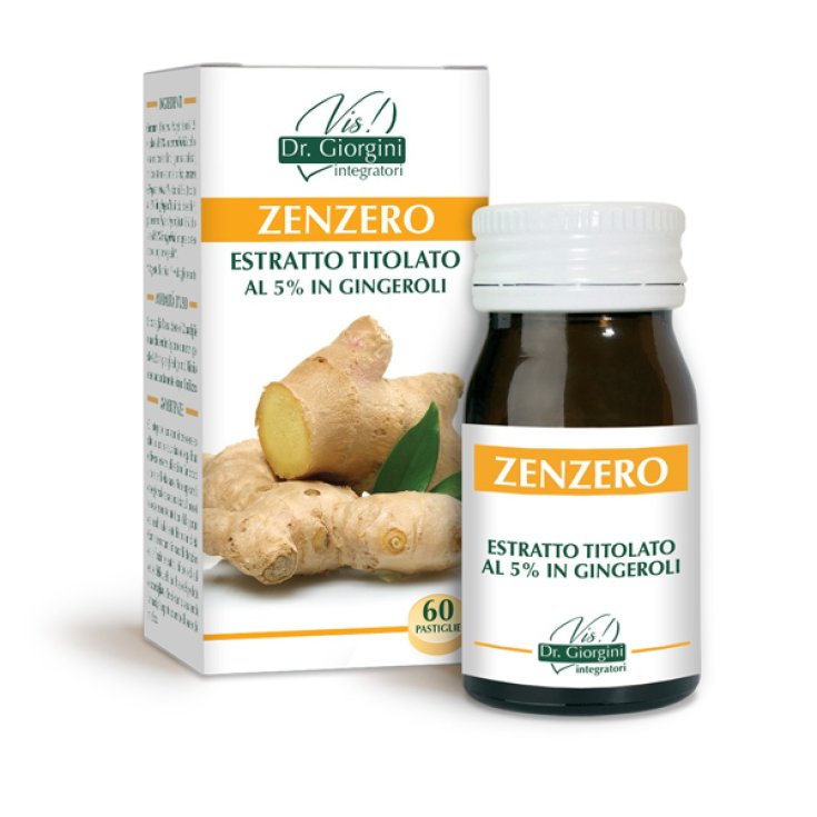 Zenzero Estratto Titolato al 5% in Gingeroli Dr.Giorgini 60 Pastiglie