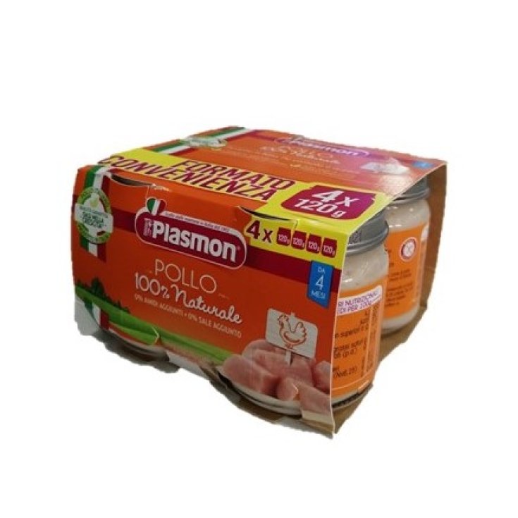 Omogeneizzato Pollo Plasmon 4x120g