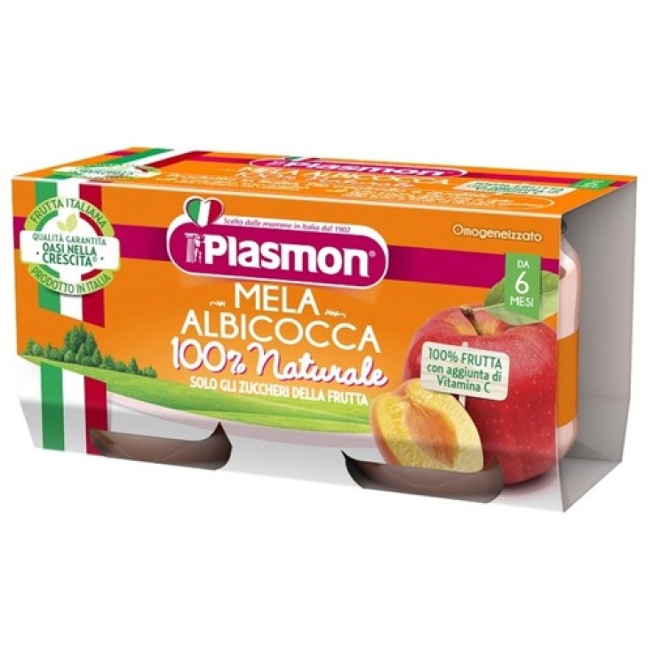 Omogeneizzato Mela Albicocca Plasmon 2x80g
